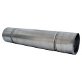 Fourreau lisse en acier galvanisé pour traversée de terrasse, D 200 mm. (FL 200)