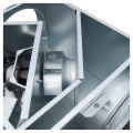 Caisson C4 Ecowatt régulé, 3800 m3/h, refoul. vert dble piquage, tri 400V. (CRCB ECOWATT PR 38 VD TRI)