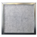 Grille extérieure de soufflage/reprise avec filtre, alu, D 1000 x 1000 mm. (GRE/FP 1000X1000/50)