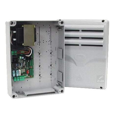 Armoire de commande pour une barrière unipark