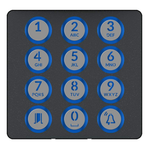Facade clavier accès vr ma