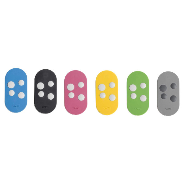 Topd4rxm pack multicouleurs transmetteurs double fréquence rolling code