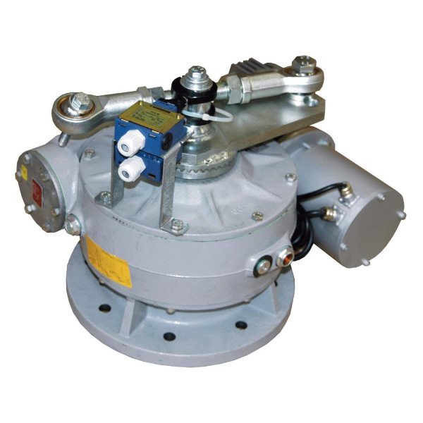 Motoréducteur irréversible en 230-400v gauche
