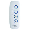 Emetteur en 433,92mhz wagner 5 canaux blanc avec support mural