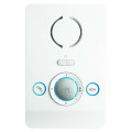 Interphone Mains Libres Couleur Blanche PERLA PEC BI Came – avec 2 Touches Auxiliaires Programmables