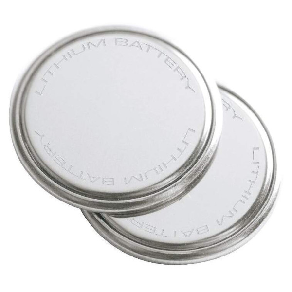 Conditionnement de 2 batteries au lithium 3v dc cr1620