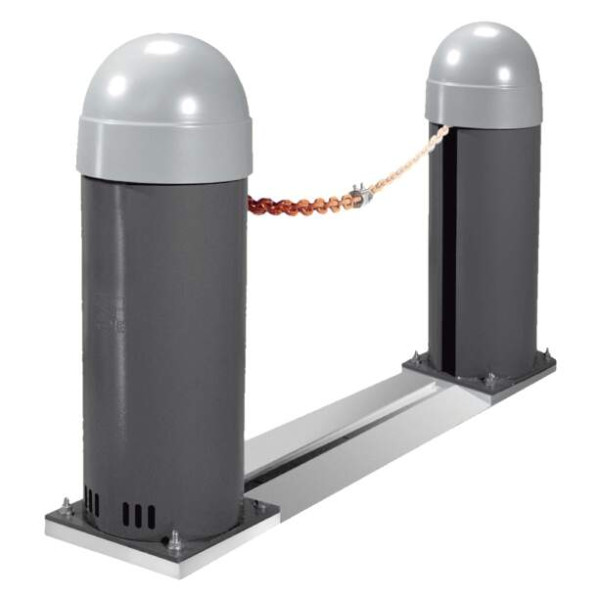 Motoréducteur irréversible en 24v avec socle de fixation
