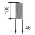 Emetteur Double Fréquence 4 Canaux Noir TOP Came – avec Fonction d’Autoapprentissage