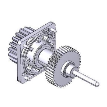 Groupe réduction BKV Came - pour le moteur des automatismes de portails coulissants