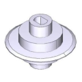 Pignon pour dispositif de transmission à chaîne - ver
