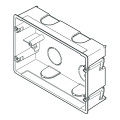 Xts 5sic- boîtier d’encastrement cloisons sèches de moniteurs xts 5, en matière plastique avec trous perforés préformés pour l'entrée de câble, idéal pour une épaisseur de cloison sèche jusqu'à 22 mm.