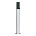 Colonnette en aluminium anodisé naturel h = 0,5m