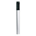 Rallonge en aluminium anodisé naturel pour dir-l h=0,5