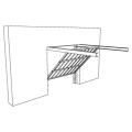 Automatisme en 24v dc irréversible "base" avec encodeur pour portes jusqu'à 9m²