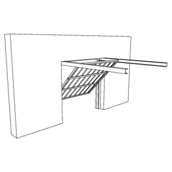 Automatisme en 24v dc irréversible "base" avec encodeur pour portes jusqu'à 9m²