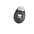 Badge noir anneau inox mifare