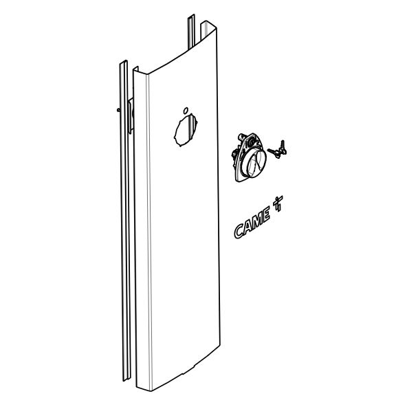 Porte armoire barrière gpx40