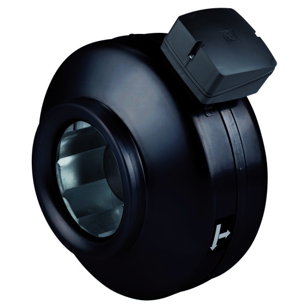 Ventilateur de conduit, de 450 à 920 m3/h, D 200 mm. (VENT 200 ECOWATT)
