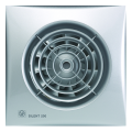 aérateur, 180 m3/h, façade silver, tempo réglable de 1 à 30 mn, D 118 mm. (SILENT 200 CRZ SILVER)