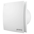 Aérateur extra-plat design, 163 m3/h, 19,7W, hygro et tempo réglable, D120 mm. (DECOR-200 CH DESIGN)