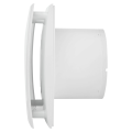 Aérateur extra-plat design, 163 m3/h, 19,7W, hygro et tempo réglable, D120 mm. (DECOR-200 CH DESIGN)