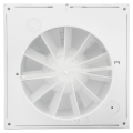 Aérateur extra-plat design, 163 m3/h, 19,7W, hygro et tempo réglable, D120 mm. (DECOR-200 CH DESIGN)