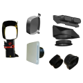 Kit accessoires réseau Pluggit pour logement jusqu'au T4 et 2 sanitaires. (KIT ACCESSOIRES NOD 50 T4/2S)