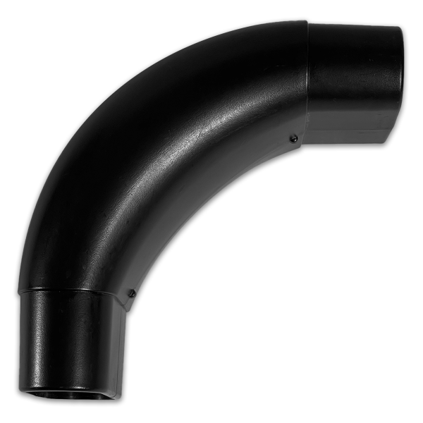 Coude raccord vertical S&P Unelvent PLUGGIT CVR50 50x114 mm