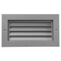 Grille de transfert anti-vue, alu, 1700 à 3000 m3/h, contre cadre, D 600 x 600mm. (GTA 600X600)