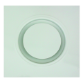 Diffuseur circulaire design à jet réglable pour faux plafond, blanc, d 200 mm (dcid/p b 200)