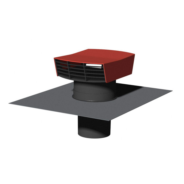 Chapeau de toiture Tuile S&P Unelvent CT150/160P plastique