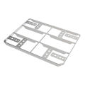 Grille anti-chute pour volets KAMOUFLAGE, dimensions 400 x 500 mm. (GACC 400 X 500)