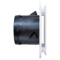 Bouche d'extraction et d'insufflation S&P Unelvent BDOP80 volets orientables 15/60m³/h