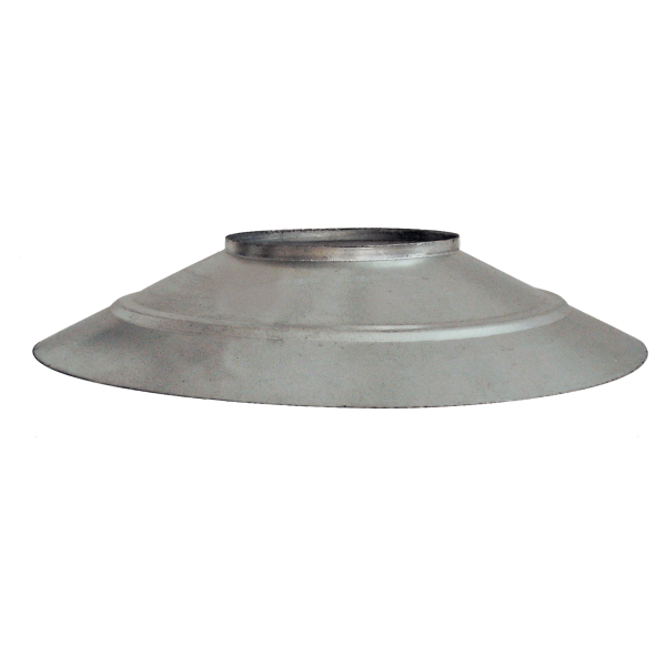 Bavette acier pour l'étanchéité extérieure des conduits spiralés D630 mm.. (BAV 630) - S&P France - 865231