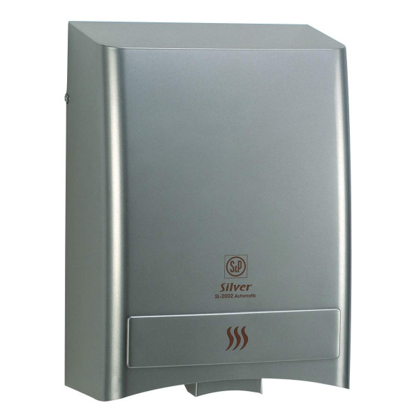 Sèche-mains avec cellule infrarouge S&P Unelvent SL2002 AUTOMATIC SILVER 1875W classe II