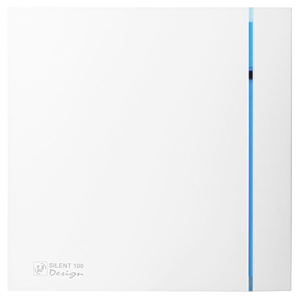 Extracteur d'air hygrostat S&P Unelvent SILENT 100 CHZ DESIGN 85 m³/h 230V 8W