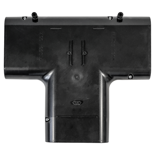 Té raccord horizontal S&P Unelvent PLUGGIT THR50 50x114 mm