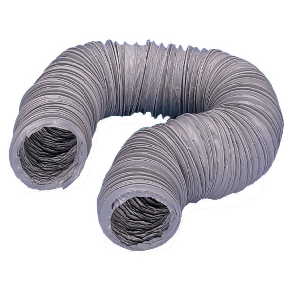 Gaine VMC souple renforcée S&P Unelvent GPX D80mm en PVC longueur 6 m