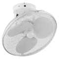 Ventilateur de plafond 3 vitesses. D 400 mm. Vitesse d'air : 2,2 m/s.. (ARTIC 400 R)