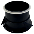 Manchette à griffes pour bouches BAR, D 125 mm, longueur 130 mm. (MANCHON GRIFFE BAR 125 LG 130)