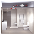 Ventilateur de conduit S&P Unelvent TD350/125 250/330m³/h