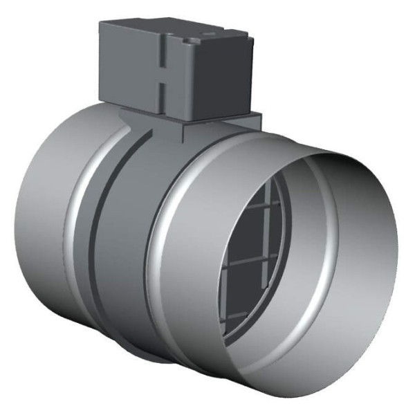 Registre motorisé ouvert/fermé, raccordement D 125 mm. (REMT 125)