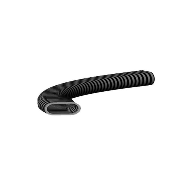 Conduit semi-rigide S&P Unelvent PLUGGIT CO50/25 section 50x114mm