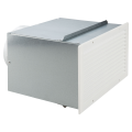 Prise d'air neuf sur mur pignon S&P Unelvent raccordement D150mm