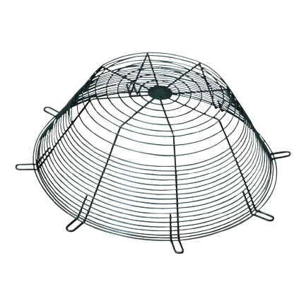Grille panier au refoulement pour ventilateur tubulaire de désenfumage THGT 900. (DEF DES THGT 900)