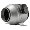 Ventilateur tertiaire inline 600m3/h, D125, moteur ECM, régulé,boîte à borne  (JETLINE 06 ECOWATT)