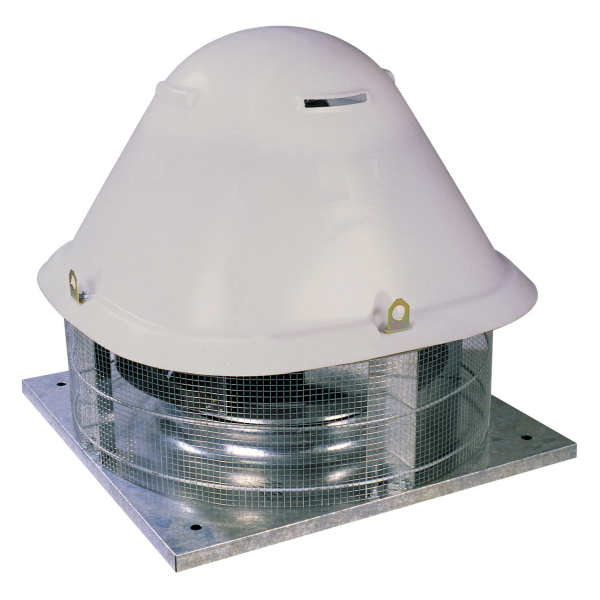 Tourelle horizontale, 6000/4000 m3/h, 6/8 poles, D 400 mm, triphasée 400V. (TAHT/6/8-080)