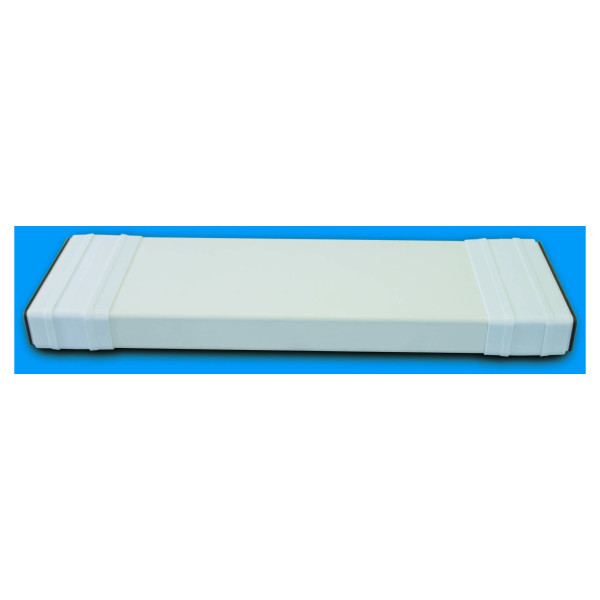 Silencieux 55 x110 mm à joints pour réseau TUBPLA, long 50 cm, -9,8 dB(A). (TPAV 100)