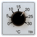 Potentiomètre externe de régulation de batterie électrique 0°C à +30°C. (TBI 30)