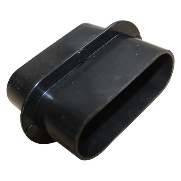 Manchon raccord droit S&P Unelvent PLUGGIT MCR50 50x114 mm